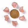 Frosted Acrylic Bead Caps MACR-S371-10A-763-4