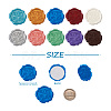 20Pcs 10 Colors Adhesive Wax Seal Stickers DIY-TA0003-49-3