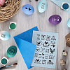 Custom PVC Plastic Clear Stamps DIY-WH0618-0040-6