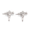 304 Stainless Steel Pendants STAS-N114-54P-1