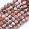 Natural Argentina Rhodochrosite Beads Strands G-R462-031-1