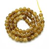 Natural Quartz Beads Strands G-N355-6mm-62-2