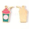 Alloy Enamel Pendants X-ENAM-N054-36A-RS-2