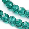 Glass Beads Strands EGLA-J042-6mm-13-3