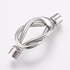 304 Stainless Steel Magnetic Clasps STAS-E144-096P-1
