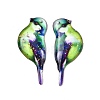 2Pcs Transparent Epoxy Resin Pendants RESI-A044-03A-1