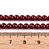 Baking Paint Pearlized Glass Pearl Bead Strands HY-N002-4mm-A13-5