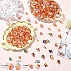 100Pcs Crackle Glass Beads CCG-YW0001-19A-01-3