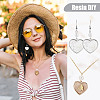 90Pcs 3 Colors Zinc Alloy Pendants FIND-GA0004-25-6