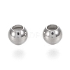 202 Stainless Steel Beads STAS-K204-02E-P-2