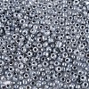 DIY Craft Beads 6/0 Ceylon Round Glass Seed Beads X-SEED-A011-4mm-149-2