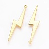 Tibetan Style Alloy Lightning Big Pendants LS-PALLOY-AD92395-G-LF-1