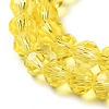 Transparent Glass Beads EGLA-A035-T6mm-D03-4