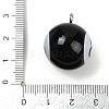 8 Ball Sport Theme Resin Pendants RESI-I063-01B-3