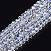 Electroplate Glass Beads Strands EGLA-A044-T8mm-A19-1