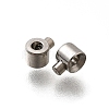 304 Stainless Steel Crimp Beads X-STAS-L216-51P-01-2