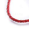 Imitation Leather Necklace Cords NCOR-R026-6-3