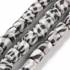 Handmade Polymer Clay Beads Strand CLAY-Z002-01F-1