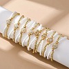 Brass Multi-strand Bracelets BJEW-M056-02G-1