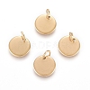 Ion Plating(IP) 304 Stainless Steel Charms EJEW-L238-03C-G-1