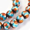 Handmade Silver Foil Glass Lampwork Beads LAMP-P051-G03-10mm-2