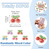30Pcs Opaque Resin Cabochons RESI-TA0005-79B-4