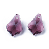 Faceted Glass Pendants GLAA-F068-C33-01-2