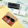   3Pcs 3 Colors Portable PU Leather Glasses Cases AJEW-PH0004-70-5