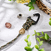 3Pcs 3 Colors Brass Beads FIND-AR0002-31-5