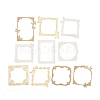 10Pcs Retro Hollow Out Scrapbook Paper Pads DIY-G116-02A-1