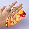 PVC Plastic Pendant Keychain KEYC-YW0001-13-5