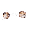 Two Tone Transparent Spray Painted Acrylic Bead LS-X-ACRP-T005-26A-3