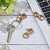 Brass Swivel Snap Hook Clasps FIND-WH0817-108G-4