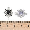 Brass Glass Pendants KK-D291-08P-3