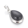 Natural Agate Pendants G-L512-C28-2
