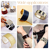 2Pcs Alloy Grooved Bangles FIND-UN0015-98A-6