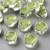 Transparent Enamel Acrylic Beads TACR-S155-004D-1