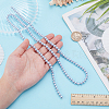2 Strands Dyed Shell Pearl Beads Strands SHEL-HY0001-12-3