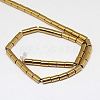 Electroplate Non-magnetic Synthetic Hematite Beads Strands G-J162-A-02-2