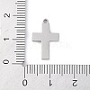 304 Stainless Steel Pendants STAS-S136-02P-02-3