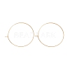 Ion Plating(IP) 316L Surgical Stainless Steel Hoop Earring Findings STAS-D164-06G-A-1
