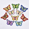 Computerized Embroidery Cloth Iron On/Sew On Patches AJEW-T006-006-1
