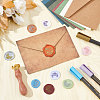 Wax Seal Stamp Set AJEW-WH0517-003-4