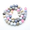 Natural Quartz Beads Strands G-N355-8mm-74-2