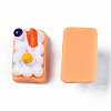 Opaque Epoxy Resin Cabochons LS-CRES-S358-48-3