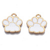 Alloy Enamel Pendants X-ENAM-T016-22LG-B-RS-2