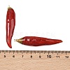Epoxy Resin & Dried Chili Pepper Pendants RE-CBAAE94-02G-3