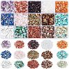 3500Pcs 15 Style Natural & Synthetic Mixed Gemstone Beads G-NB0003-09-1