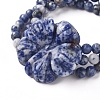 Natural Sodalite Multi-strand Stretch Bracelets BJEW-L672-A03-3