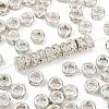 Brass Crystal Rhinestone Beads KK-Q401-03S-2